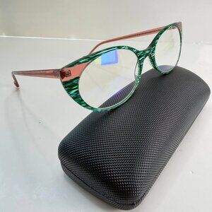 VANNI Eyewear – Model V1730 A598 Made in Italy | Designer Cat-Eye Optical Frame